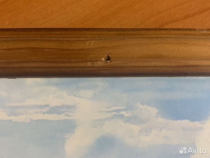 Картина с янтарем