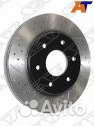 Комплект дисков тормозных передний перфорированные