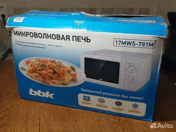 Микроволновка бу bbk 17MWS-781M