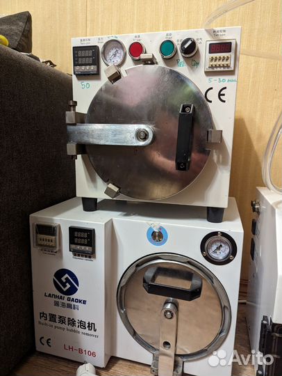 Оборудование для переклейки дисплеев