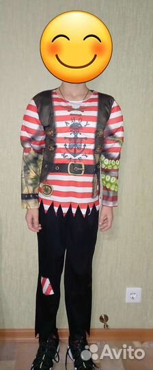 Новогодний костюм пирата