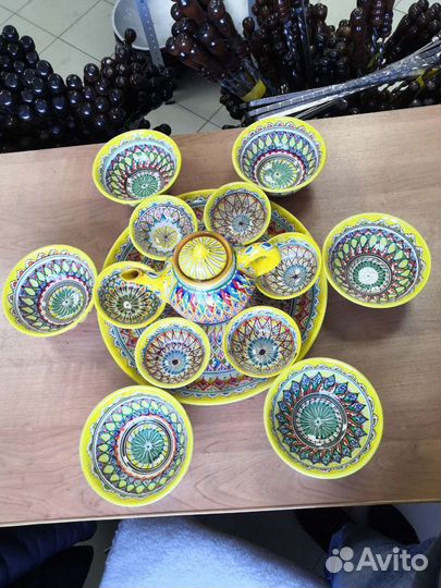 Набор риштанской керамики