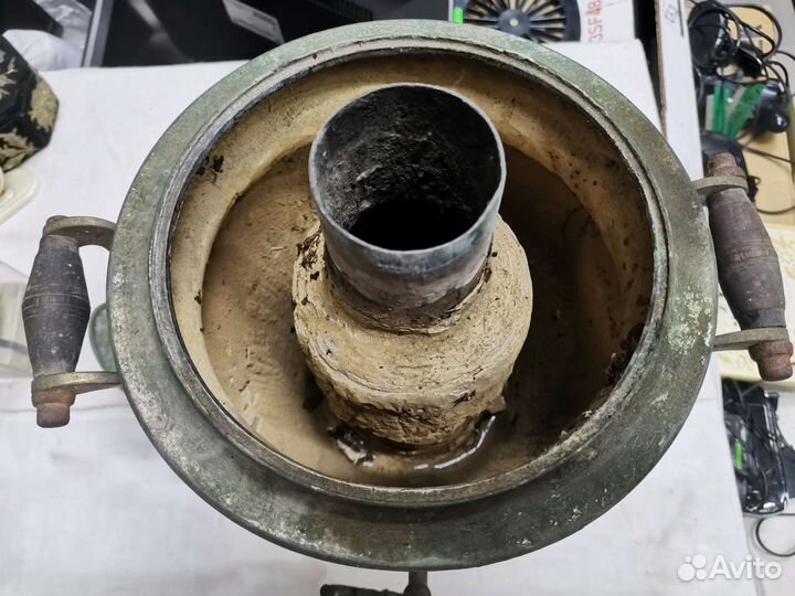 Самовар Царский угольный Рюмка 3,5 литра (Ч)