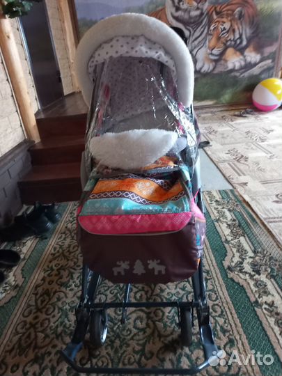 Санки коляска Ника