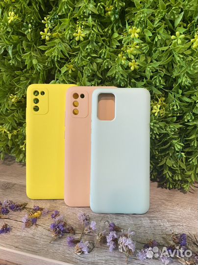 Чехол силиконовый для Samsung A02s