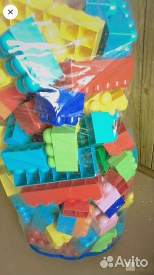 Большие Кубики 175 шт набор