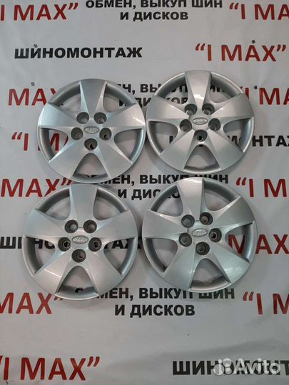 4 колпака р15 Киа(комплект)