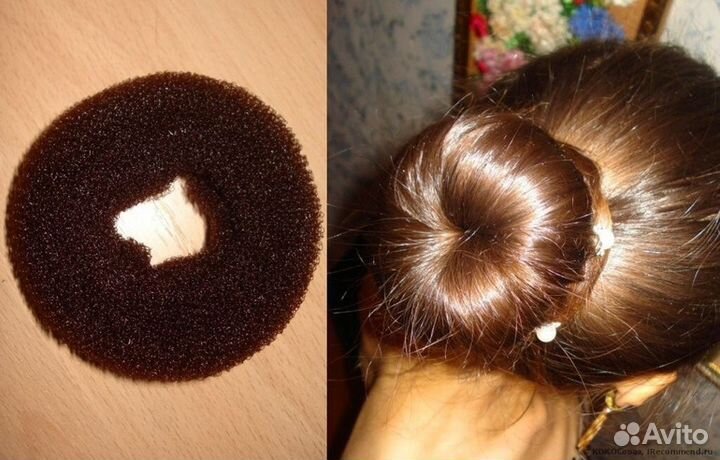 Валик, бублик для волос