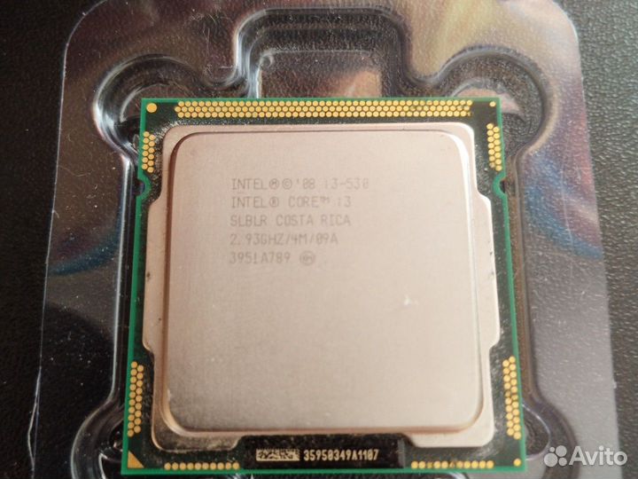 Процессор intel core i3-530 lga1156