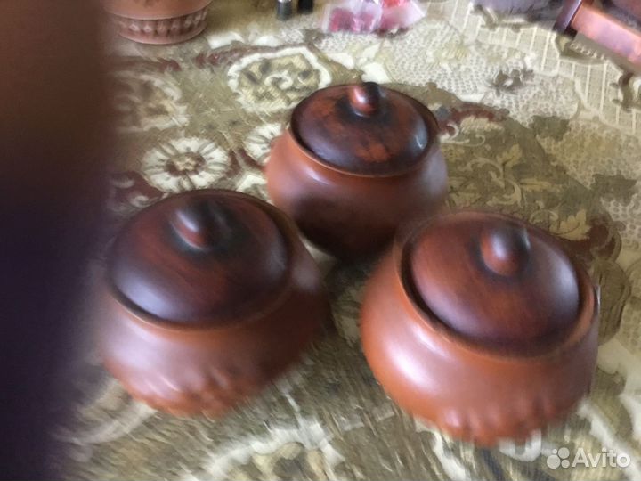 Горшок для запекания керамический 1 литр