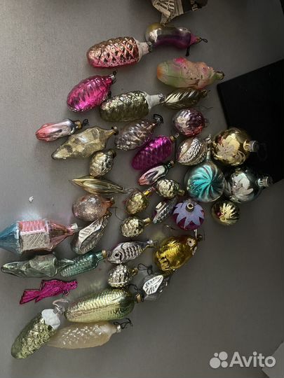 Елочные игрушки СССР