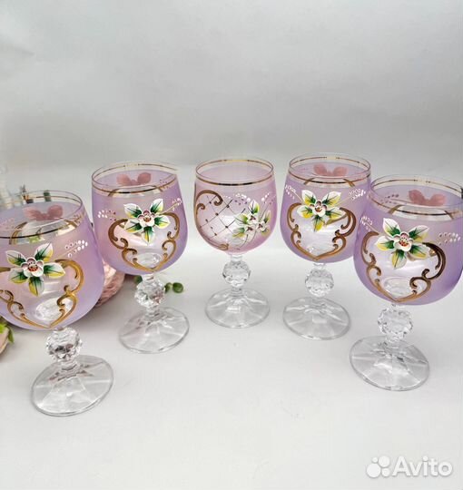 Фужеры Богемия