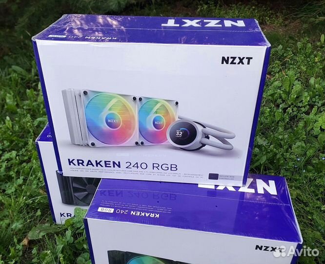 Nzxt Kraken 240 Black, White (Новые)