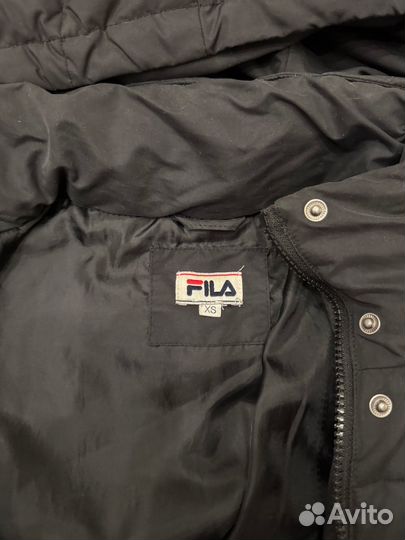 Пуховик fila короткий