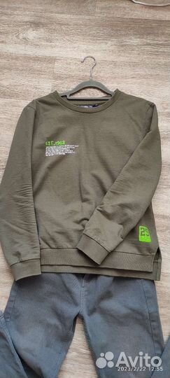 Толстовка и джинсы 164