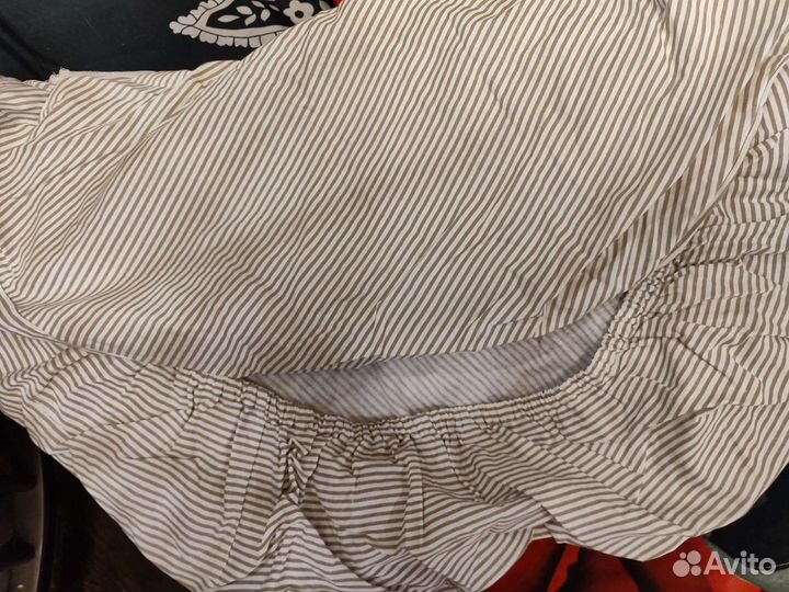 Простынь на резинке 75*75 круглая