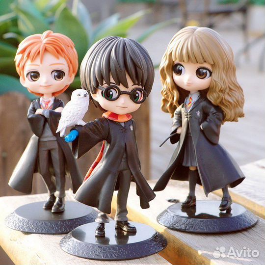 Фигурки Гарри Поттер, Рон,Гермиона, Снейп,Близнецы