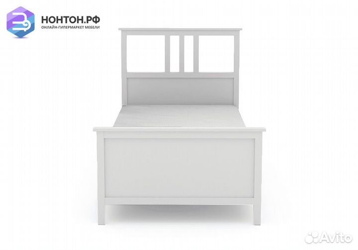 Кровать одинарная khimki 0.9 м белая