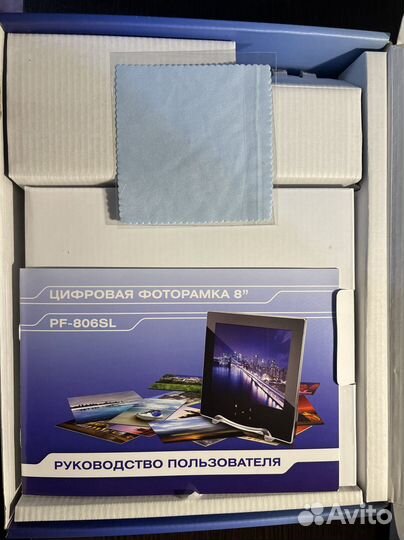 Электронная фоторамка Digma 8” новая