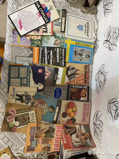 Журналы вязание на спицах, крючком СССР;90;63