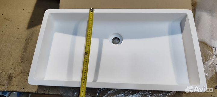 Раковина 750*400 мат. встраиваемая marea 10