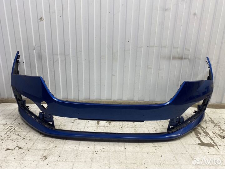 Передний бампер Skoda Rapid 2020 в цвет