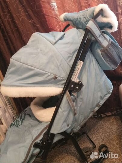 Детские санки коляска ника kids