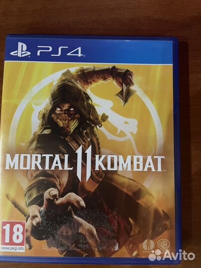 Mortal kombat 11 ps4 диск