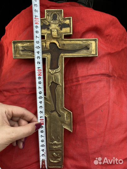 Напрестольный крест 1829 год серебро 84 проба
