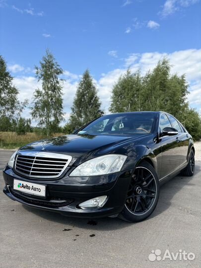 Mercedes-Benz S-класс 3.5 AT, 2008, 270 000 км