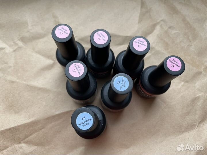 Цветные базы для ногтей