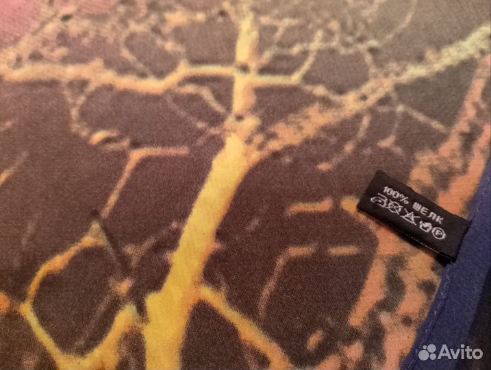 Платок женский шелковый