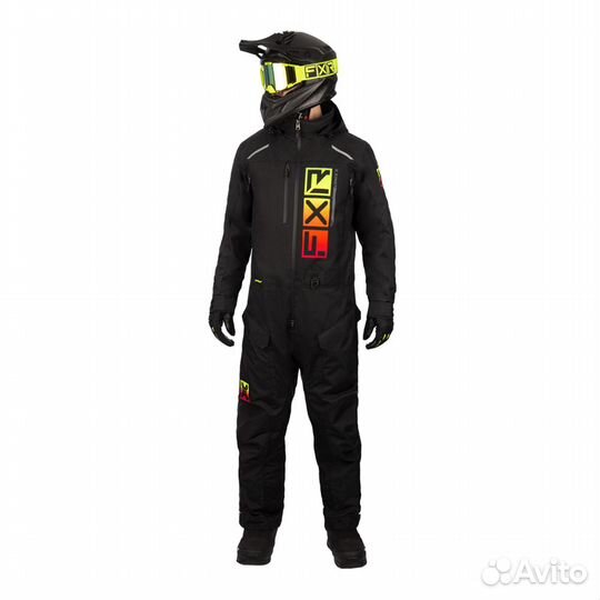 Комбинезон FXR Recruit F.A.S.T. с утеплителем Blac