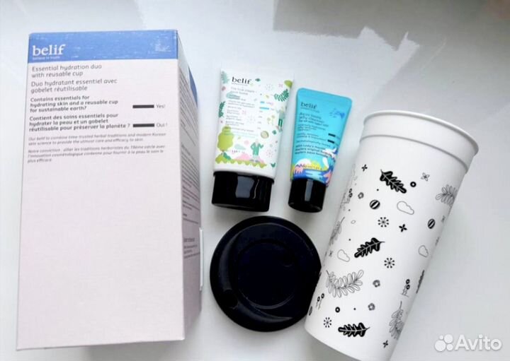 Набор Belif - Тамблер Очищение и уход