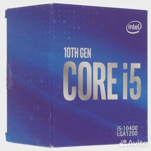 Процессоры Intel i5 10400 BOX новые ростест