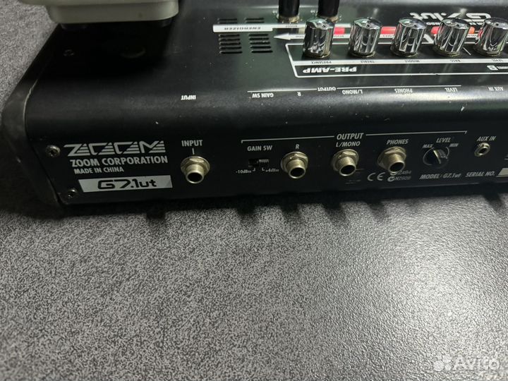 Гитарный процессор Zoom G7.1UT