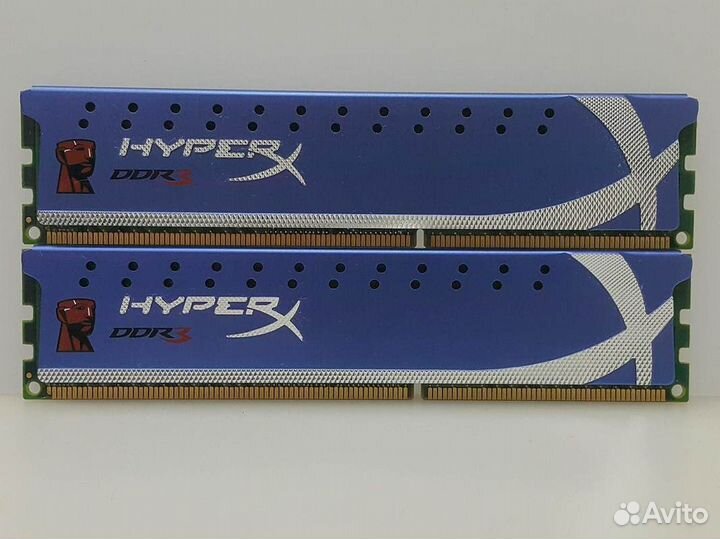 DDR3 8GB(4GBx2) 1600MHz Kingston HyperX Genesis б