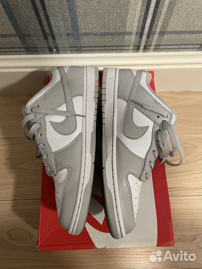 Nike Dunk Low grey fog оригинал