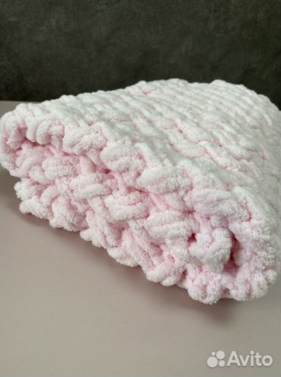 Плед детский плюшевый