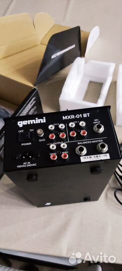 Микшерный пульт Gemini MXR - 01 BT