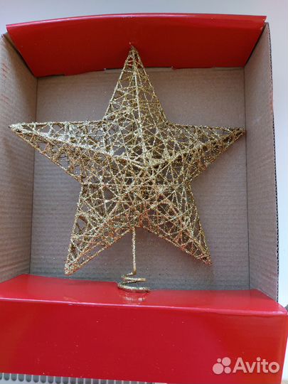 Новогодняя звезда на елку