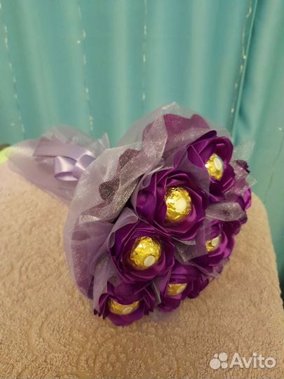 Букеты из конфет