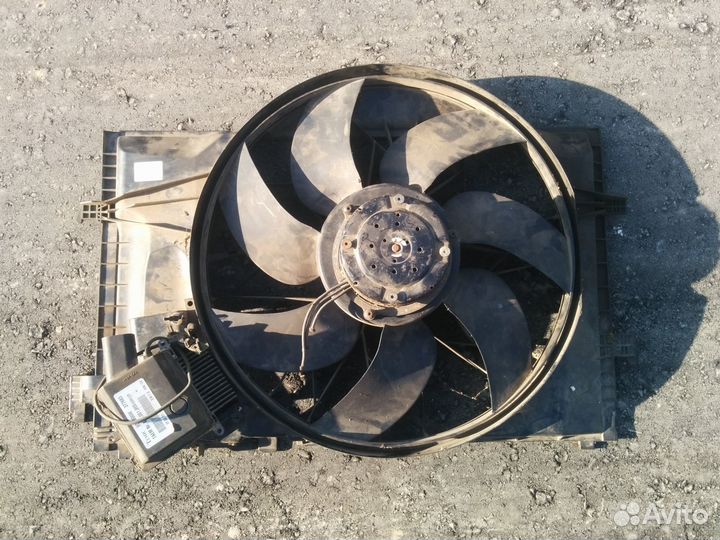 Вентелятор радиатора и вентелятор печки