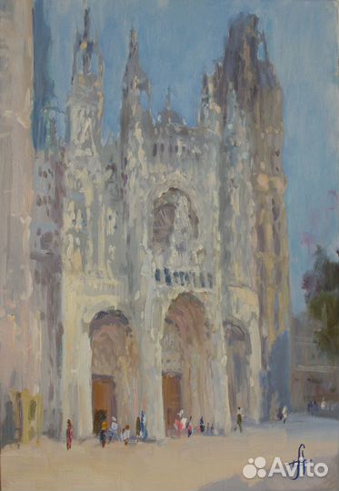 HD33 Руанский собор, кисти Анны Давыдченко