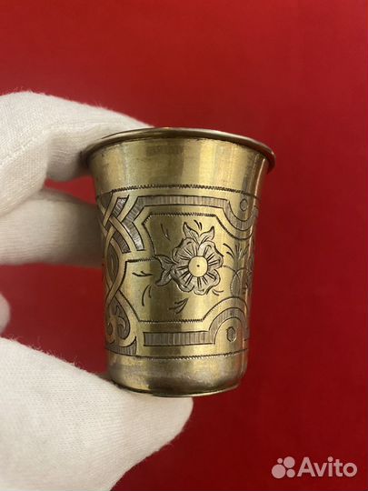 Царская серебряная стопка, 84 пробы