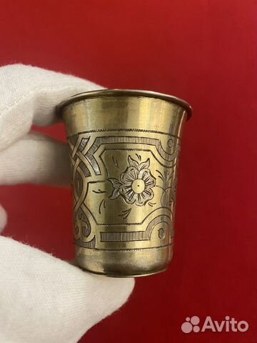 Царская серебряная стопка, 84 пробы