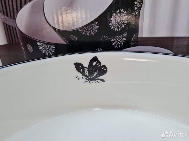 Набор салатников. 3 предмета. Фарфор. Lenardi