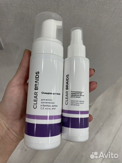 Шампунь пена для кос