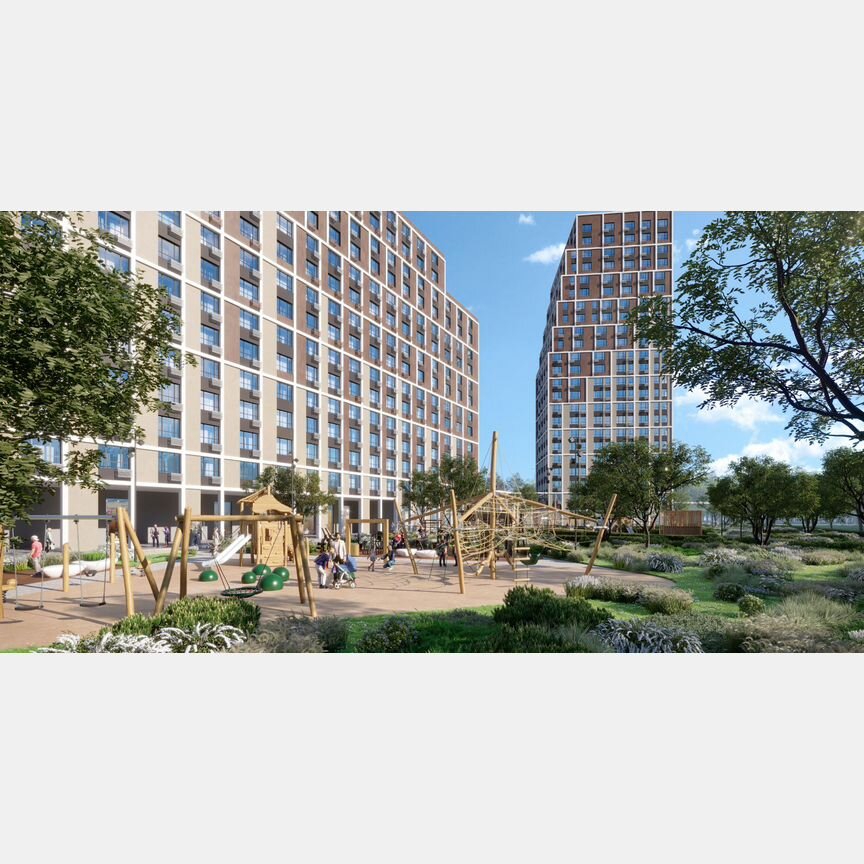 1-к. квартира, 39,4 м², 16/23 эт.