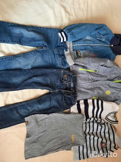 Вещи пакетом на мальчика на рост 104 см
